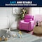 Flash Furniture Kids Recliner, 26" to 39" x 28", Upholstery Color: Pink BT-7985-KID-HOT-PINK-GG - alternate 2